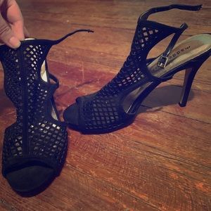 Laser cut heels